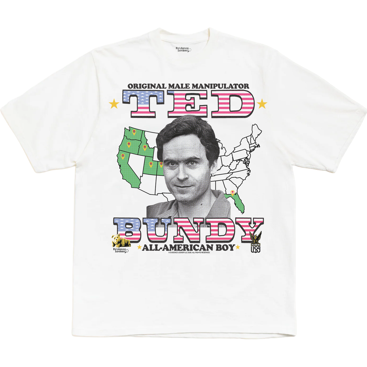 Ted Bundy All American Boy Tee