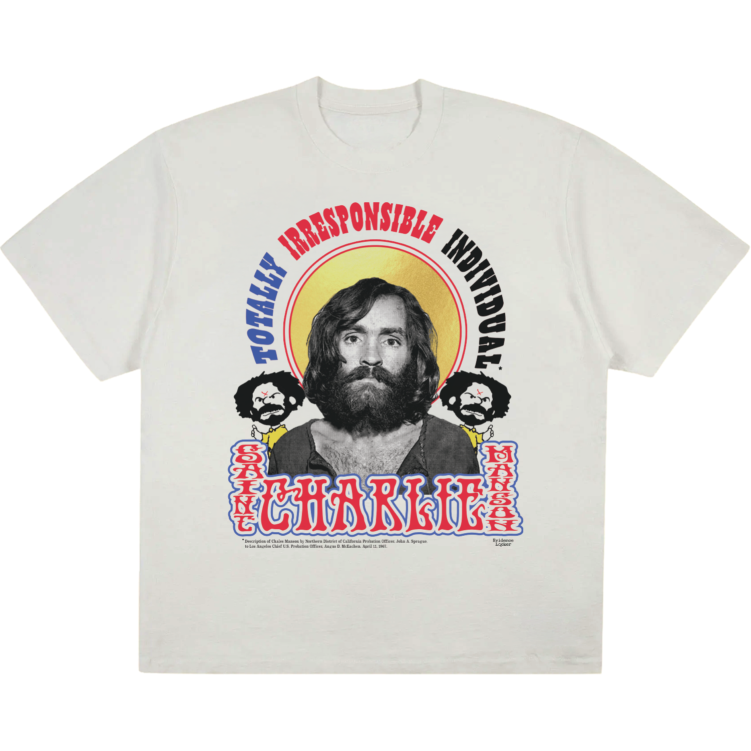 Charles Manson Saint Charlie Tee