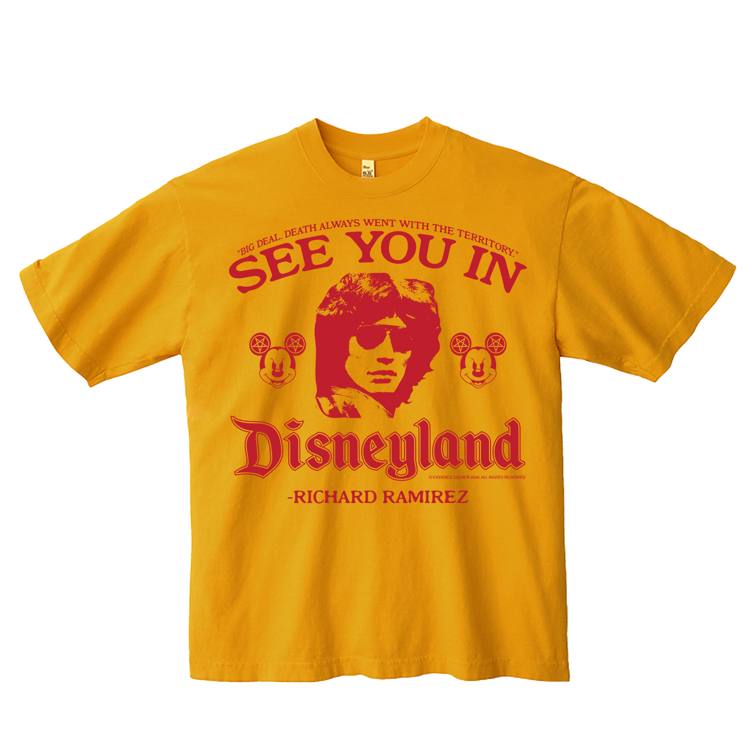 Richard Ramirez Disneyland Tee