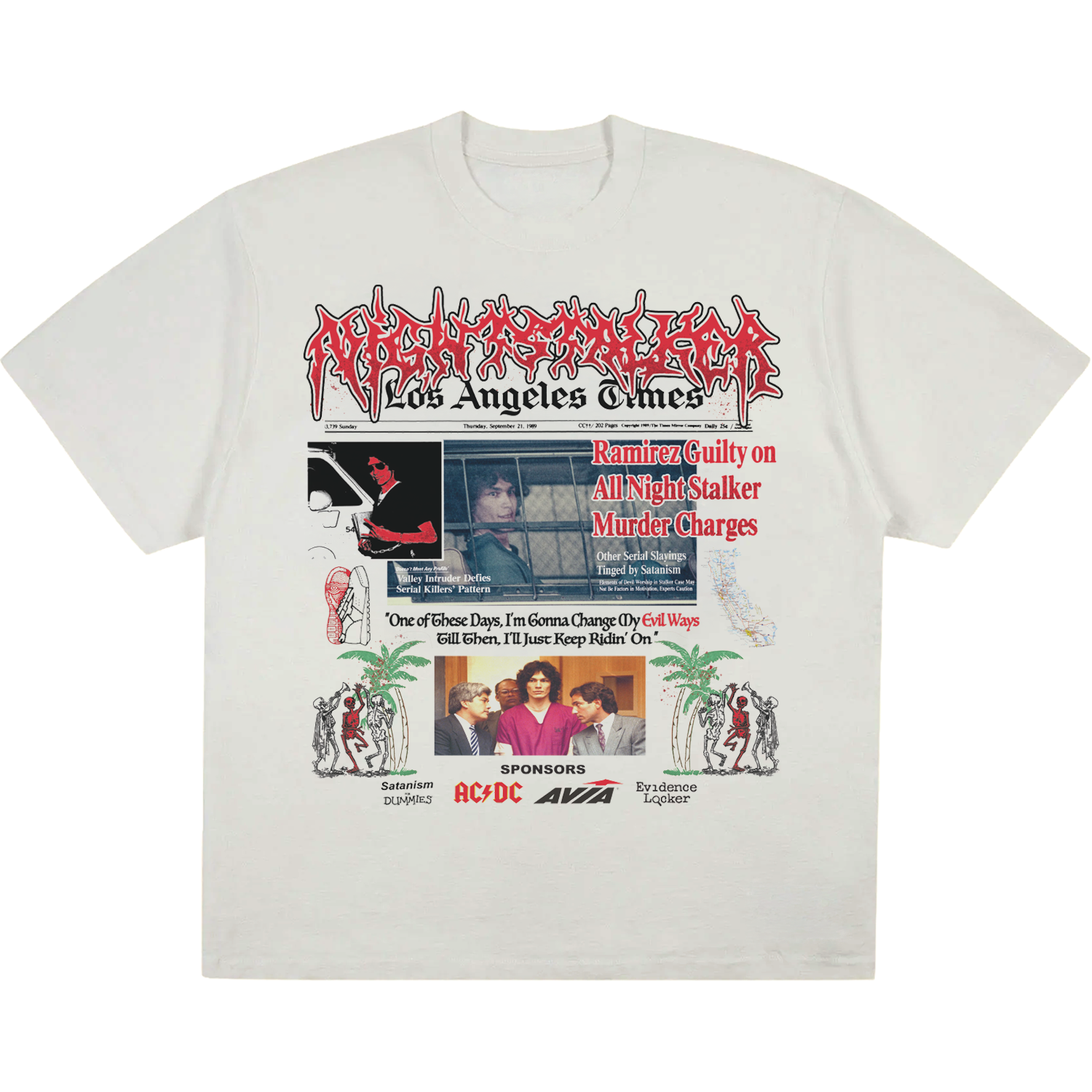 Richard Ramirez Evil Ways Tee