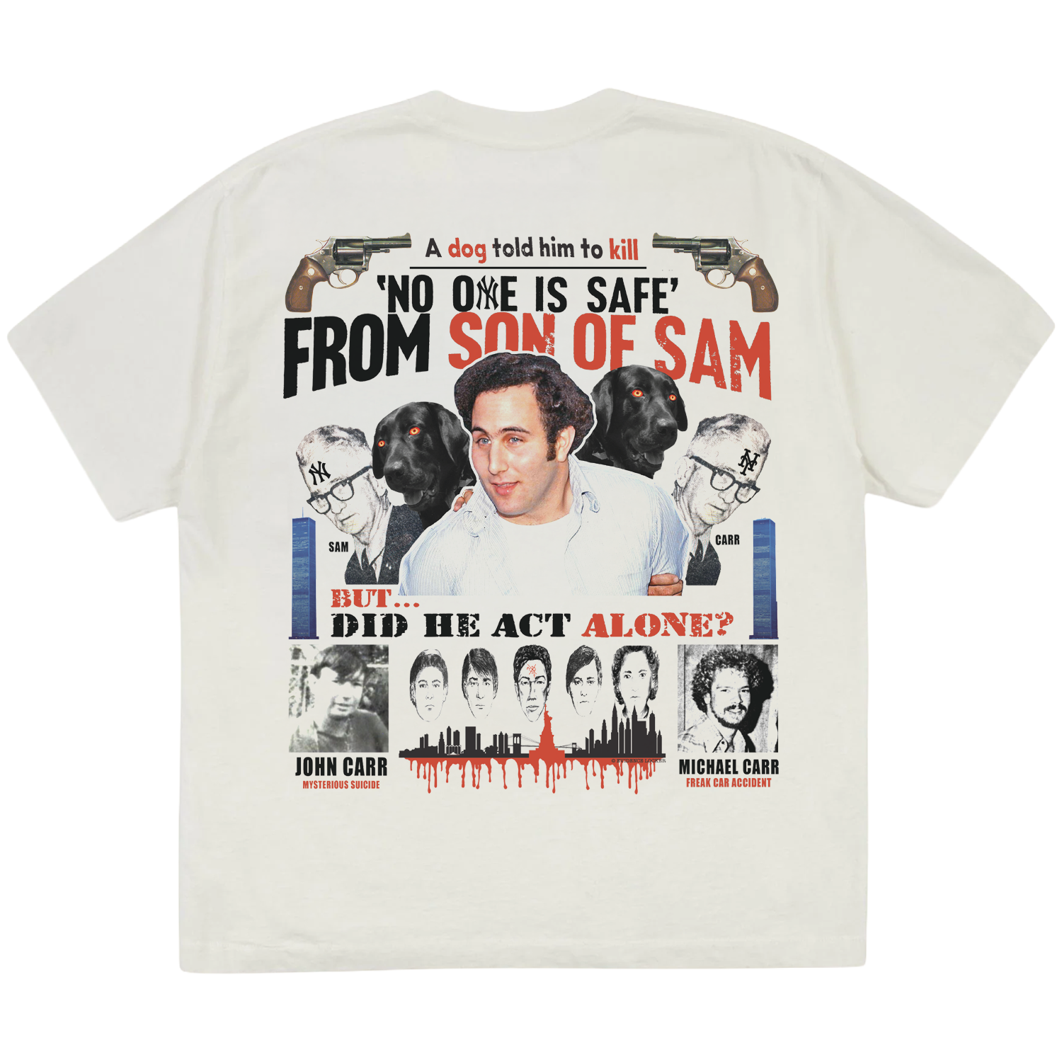 David Berkowitz Son of Sam Tee